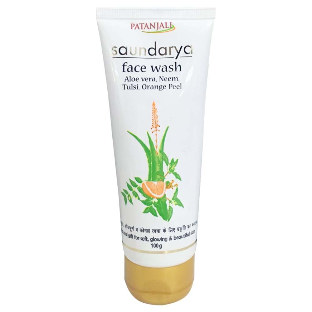 Patanjali Saundarya Face Wash, 100 gm