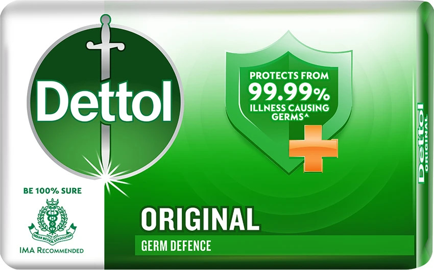 Dettol Orignal Germ Defence Soap 100g