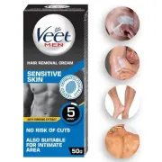 Veet Hair Removal Cream For Men - Sensitive Skin, 50 g