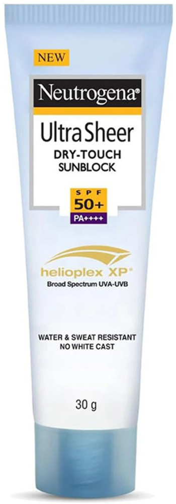 Neutrogena Ultra Sheer Dry Touch Sunblock 30gm, SPF50+