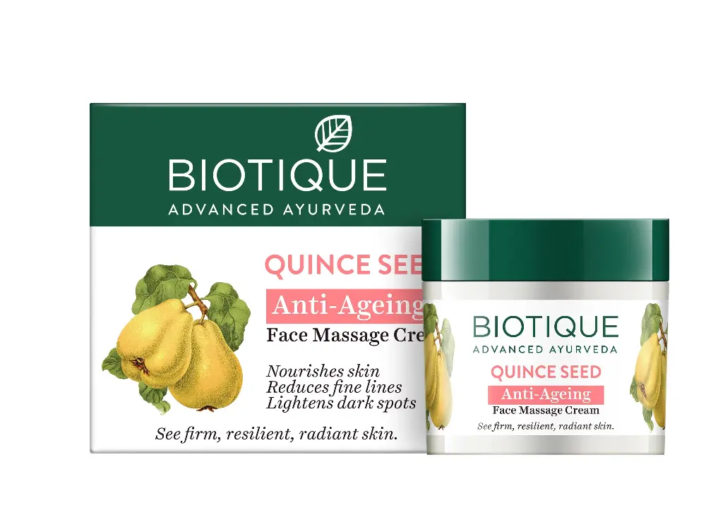 Biotique Quince Seed Anti Ageing Face Massage, 50 g