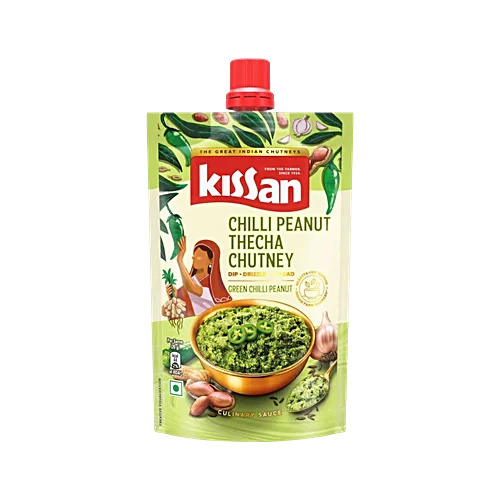 Kissan Chilli Peanut Thecha Chutney 100 G