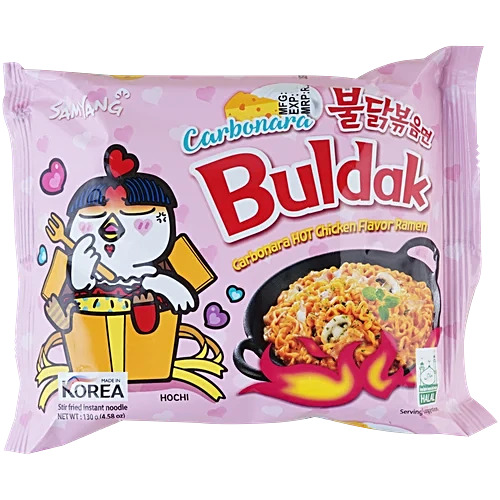 Samyang Buldak Crbonara Hit Chicken Flavor Ramen Noodle 130g