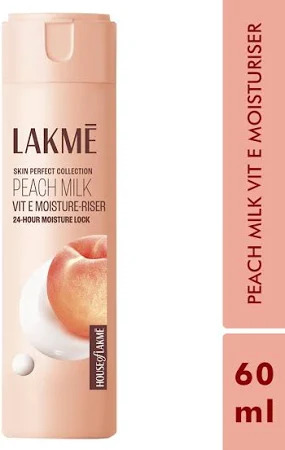 Lakme Peach Milk VIT E SPF 24 Moisture Riser, 60ml