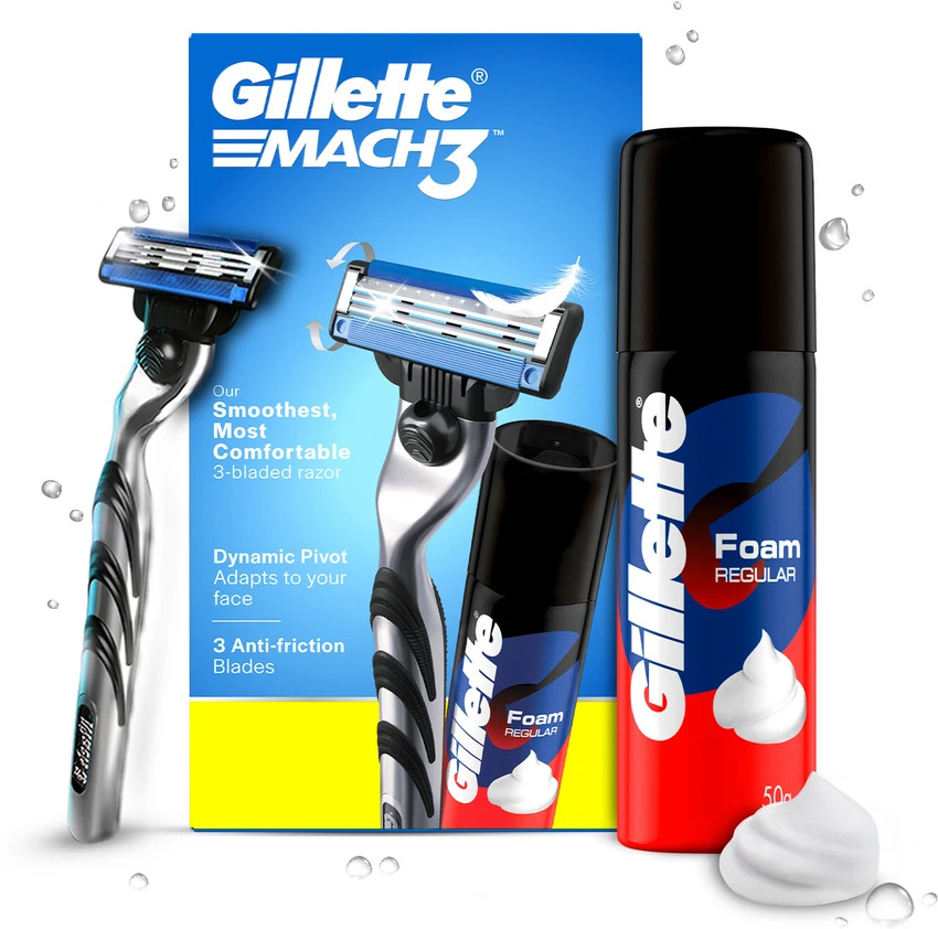Gillette Mach3 Pack Free Shaving Foam