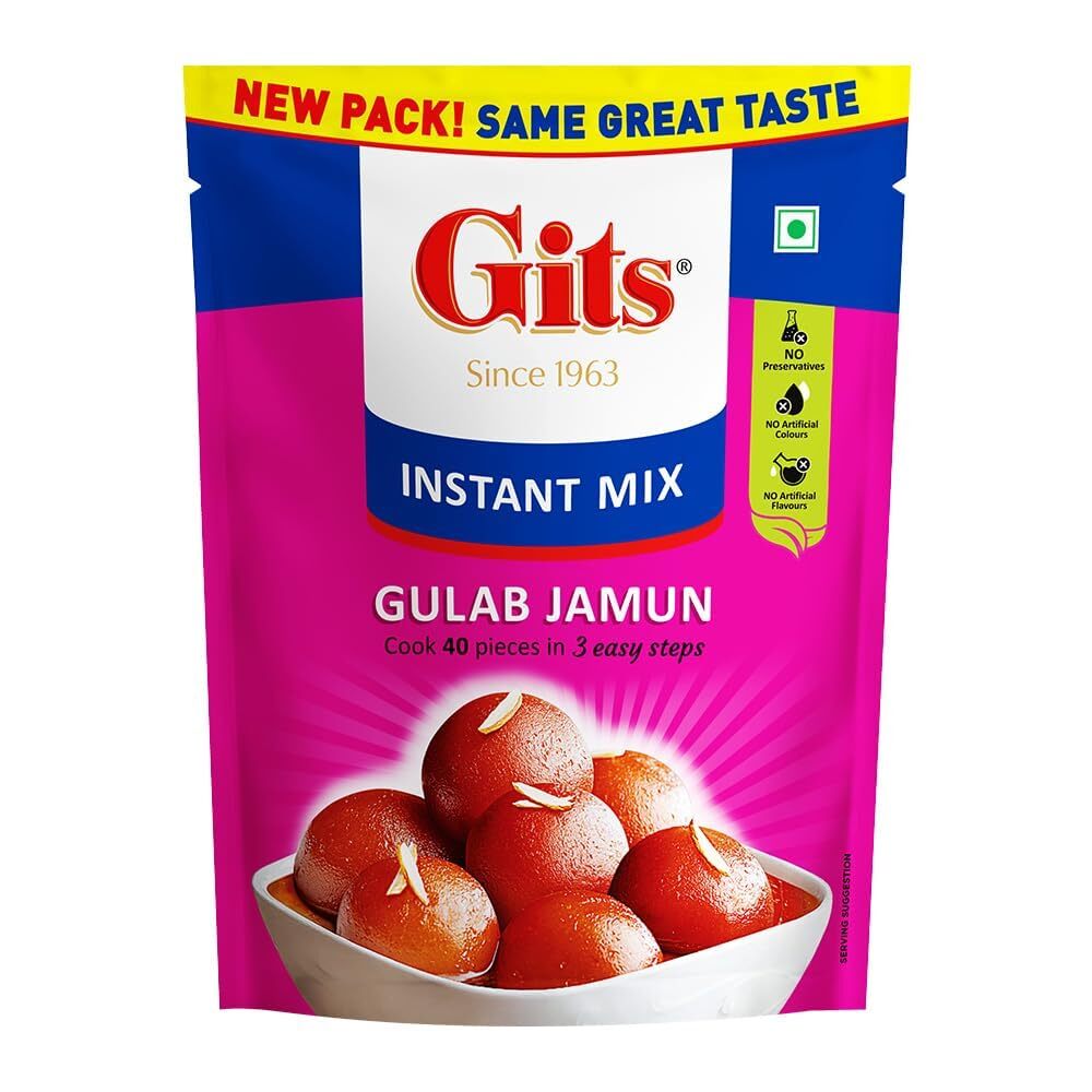 Gits Instant Mix Gulab Jamun 400g