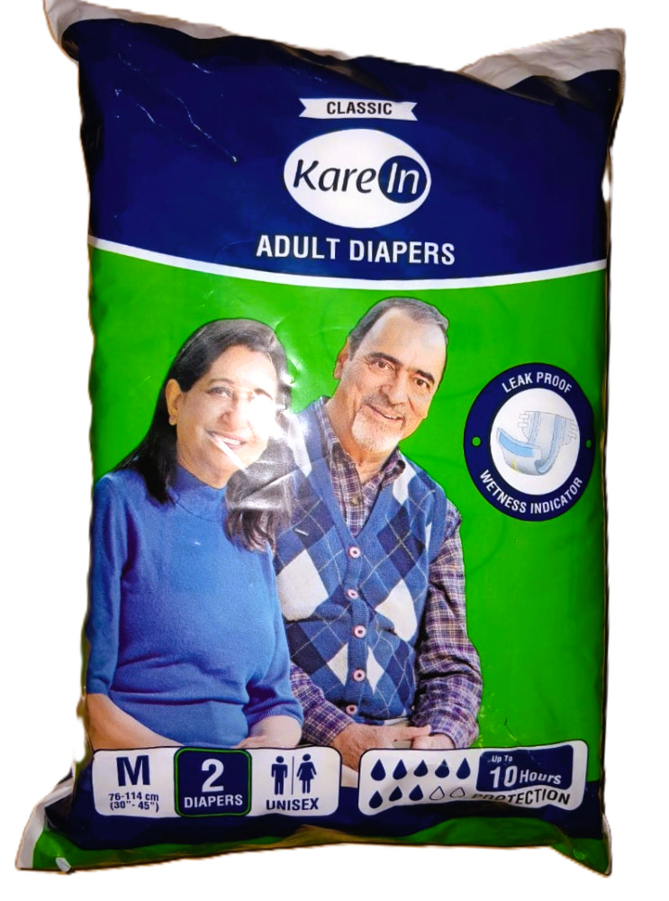 Classic Karein Adult Diaper Pants (M, Type 2) are high-absorbency