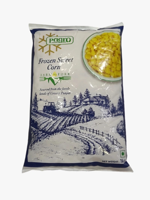 Pagro Frozen Sweet Corn Farm To Fork, 1Kg