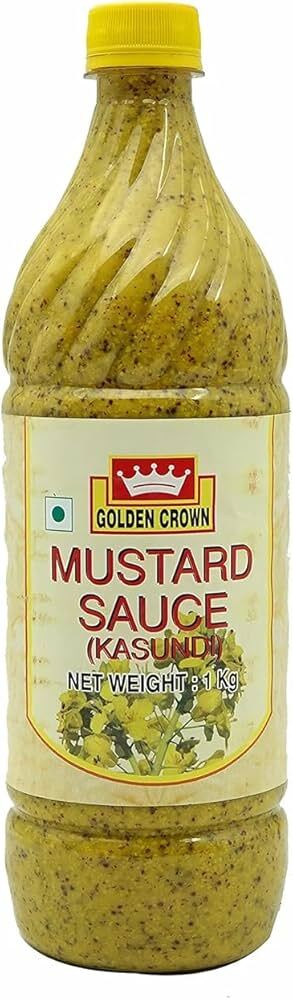 Golden Crown Mustard Sauce Kasundi Culinary Paste 1kg