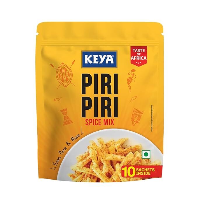 Keya Peri peri Spice Mix 10 Sachet Inside