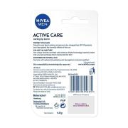 Nivea MEN Lip Balm Active Care SPF 15 for 24h Moisture, 4.8 gm