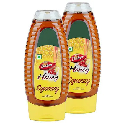 Dabur Squeezy Honey 400 g (Buy 1 Get 1)