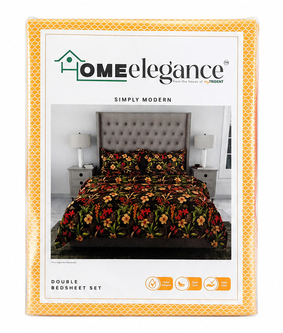 Home Elegance Simply Modern Double Bedsheet