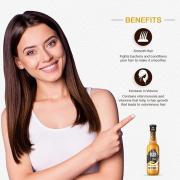Park Avenue Beer shampoo for Shiny And Bouncy Hair with Hops, Barley, Proteins and Vit B, 180 ml