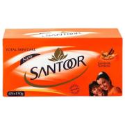 Bulk Deal - Santoor Sandal & Turmeric Soap 4*150 g ( Pack of 5 Set )