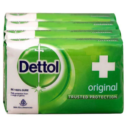 Dettol Soap 300g vallue Pack 4 UNITS