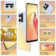 Oppo F21s Pro (Dawnlight Gold, 8GB RAM, 128 Storage)|6.43" FHD+ AMOLED|32MP Front Camera with Microlens|4500 mAh Battery with 33W SUPERVOOC Charger