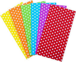 Multicolour Polka Dot Paper Gift Wrapping Sheet 1N