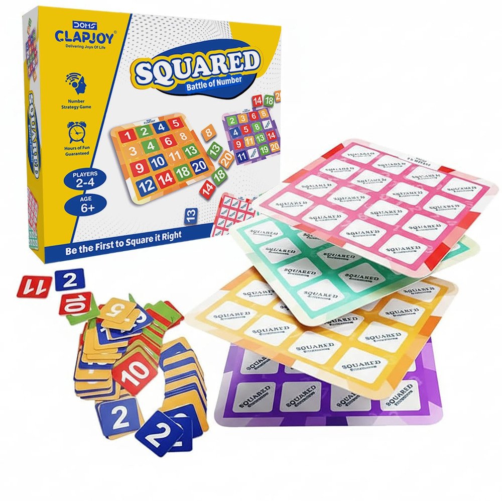 Doms Clapjoy Squared Battle Of Number 1 Set