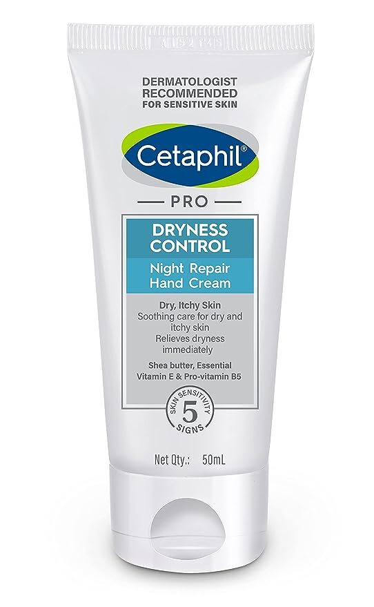 Cetaphil PRO Dryness Control Night Repair Hand Cream, 50 ml