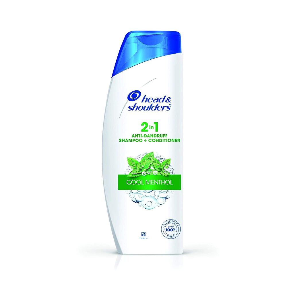 Head & Shoulders Cool Menthol 2in1 Anti Dandruff Shampoo + Conditioner (180ml)