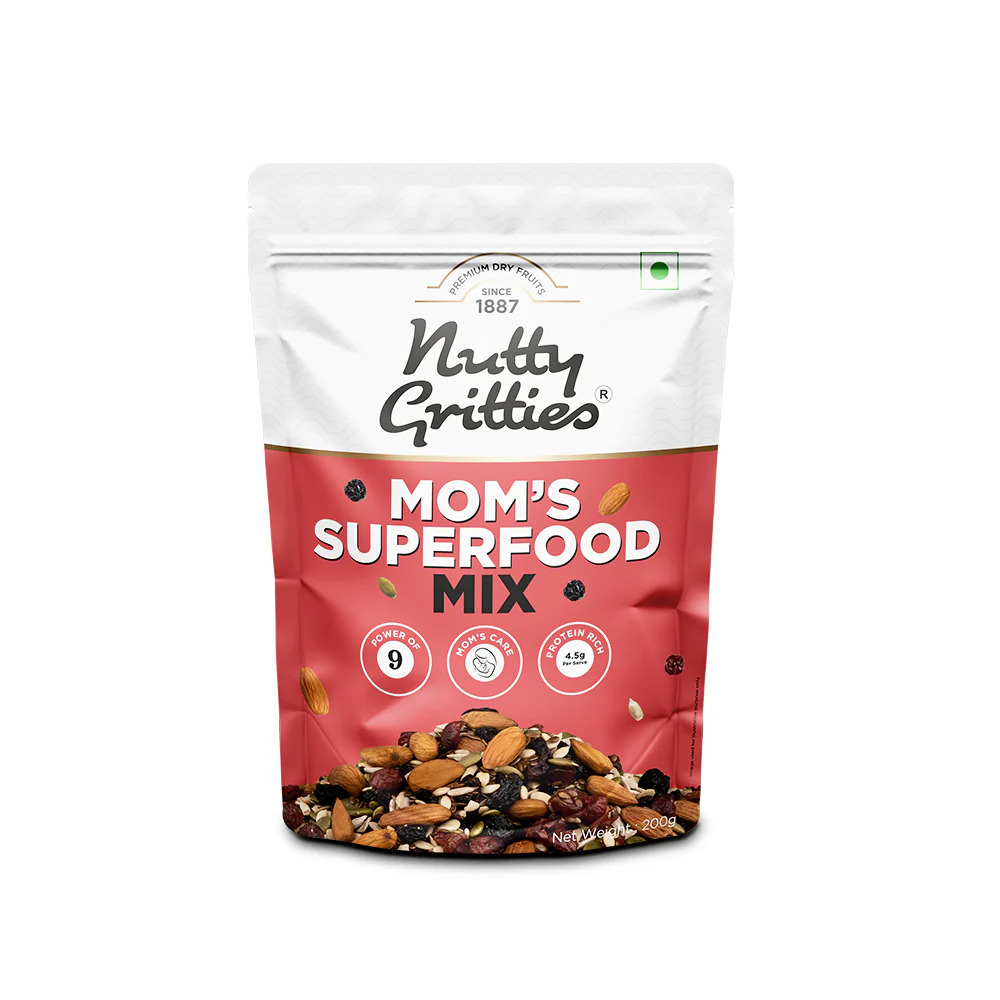 Nutty Gritties Mom's Superfood Mix 200GM