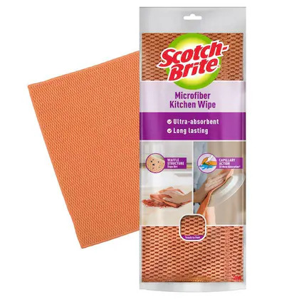Scotch Brite Microfiber Kitchen Wipe 1N