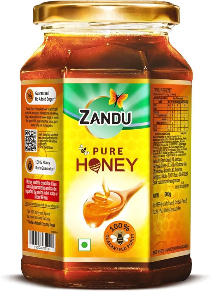 Zandu Pure Honey 100% Guaranteed Purity