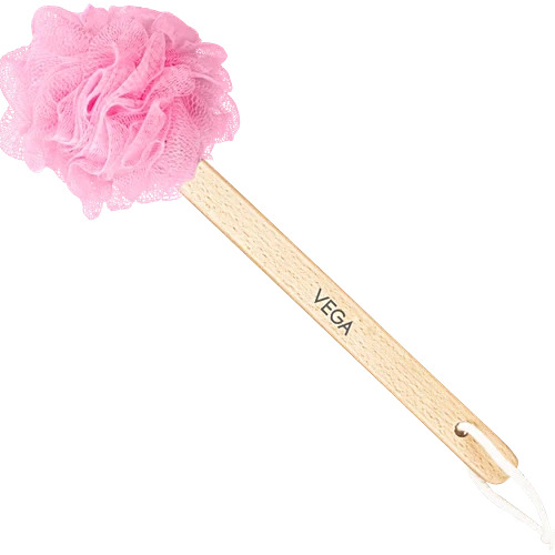 Vega bath brush scrub wash massage back sponge