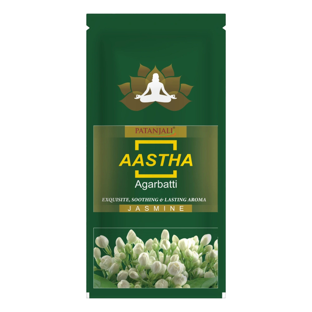 Aastha Patanjali Agarbatti Jasmine (3in1) 150g