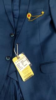 Azoora Mens Pent Coat Blue Colour