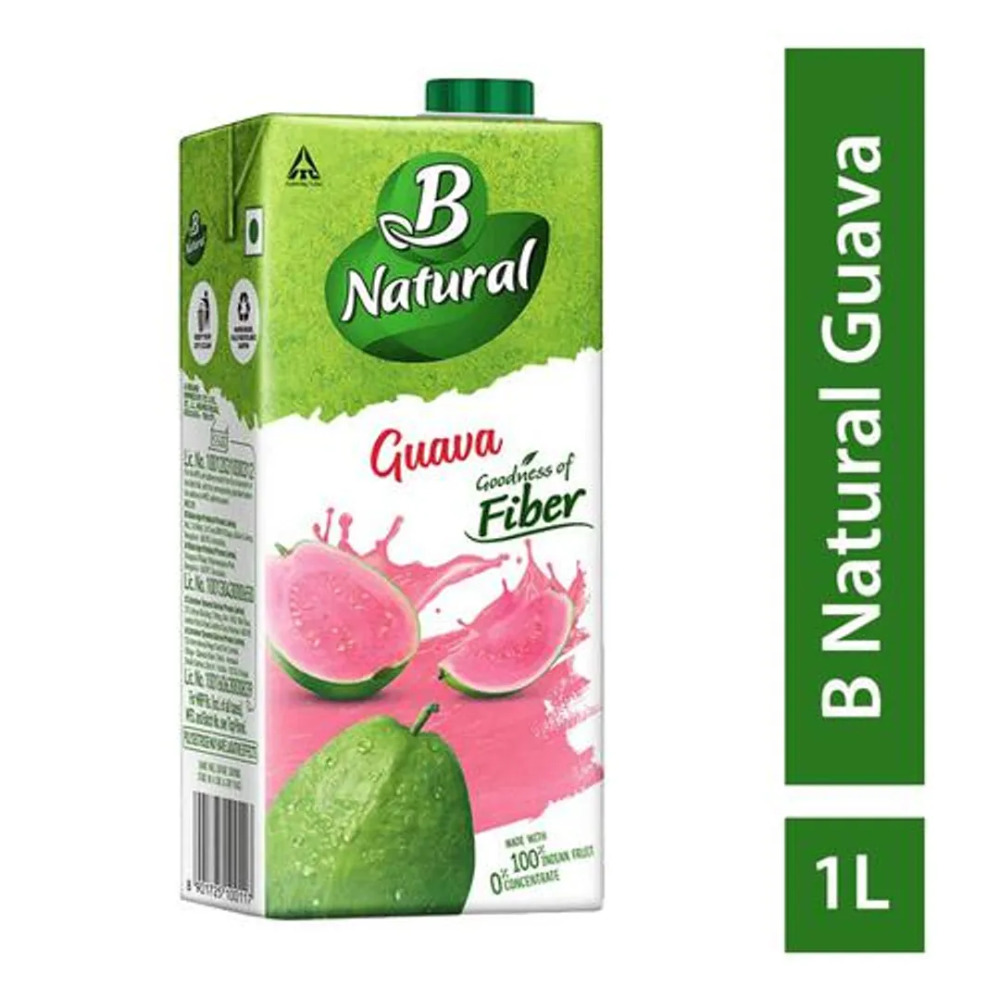 B Natural Guava Juice, 1 L
