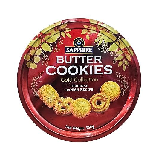 Sapphire Butter Cookies Gold Collection 350g