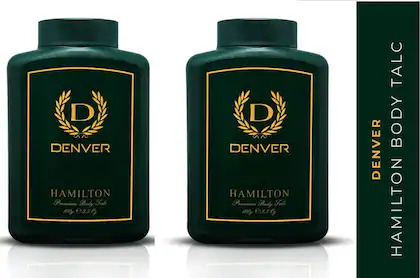 Denver Hamilton Premium Body Talc 2*100g Buy 1 Get 1 Free