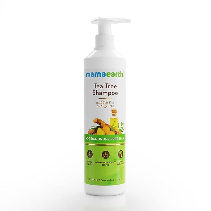 Mamaearth Tea Tree Shampoo for Dandruff Free Hair - 250ml