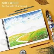 DOMS Colour Pencils |Super Soft| Pack of 24 Shades
