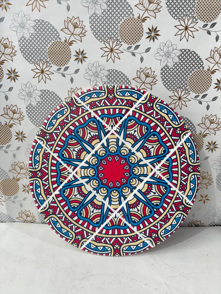 Mandala Art Round Shape Beautiful Decor