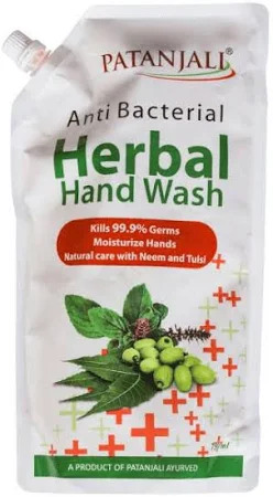 Patanjali herbal anti bacterial handwash 200ml