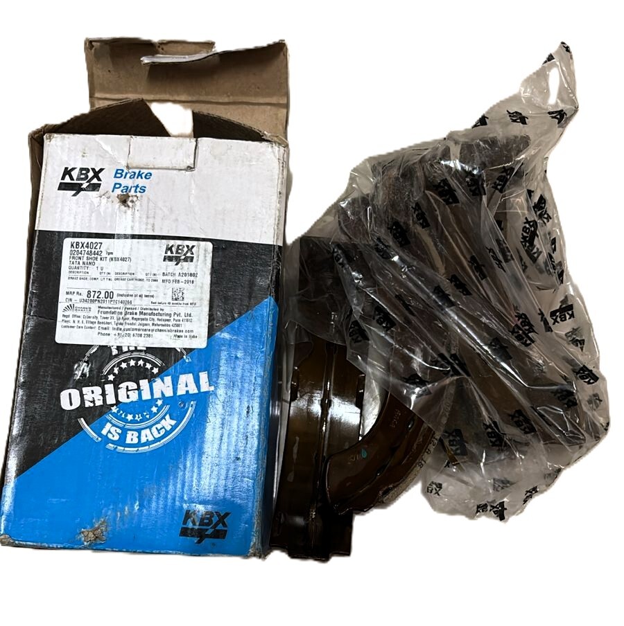 Front Brake Shoe Kit for Tata Nano -KBX4027
