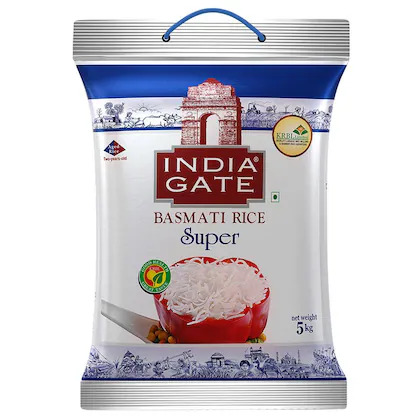 India Gate Super Basmati Rice 5 kg