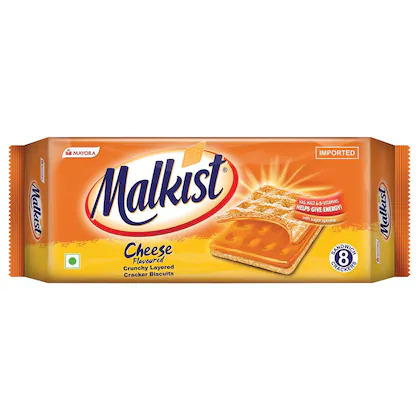 Mayora Malkist Cheese60 Cracker Biscuits 144 g
