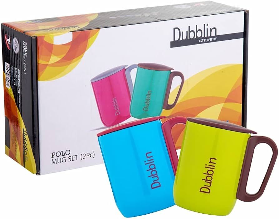 Dubblin Refresh Combo Mug Set 2pc