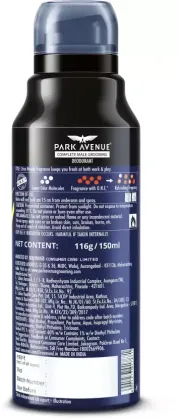 PARK AVENUE Sportz Style Deodorant for Men & Women 150 ml