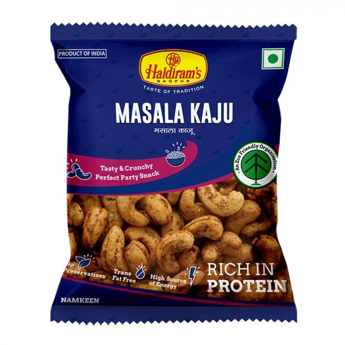 BULK DEAL - Haldirams Masala Kaju, 35 gm (pack of 10)