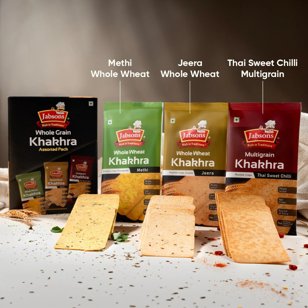 Jabsons Whole Wheat Khakhra