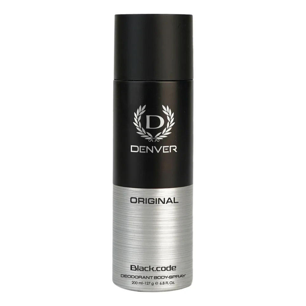 Denver Original Black Code Deodarant Body Spray 150ml