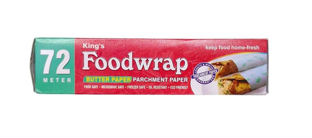 Foodwrap Parchent Butter Paper 72meter