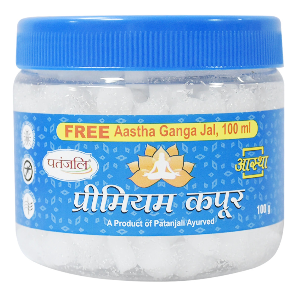 Patanjali Aashta Premium Camphor Free Ganga Jal 100g