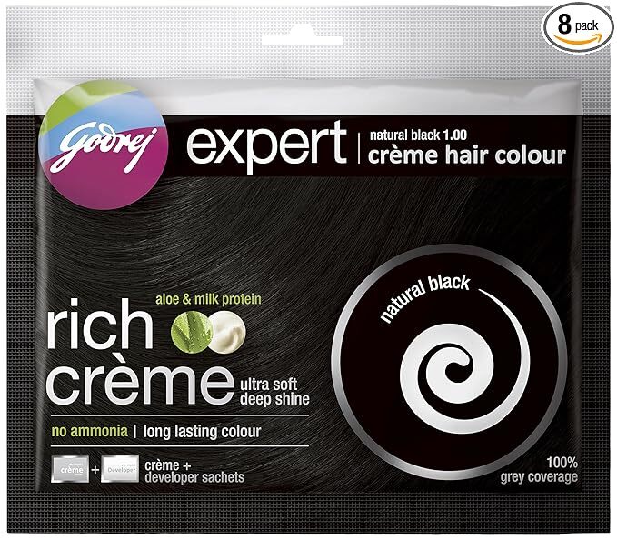 Godrej Expert Rich Creme Natural Black, 20G