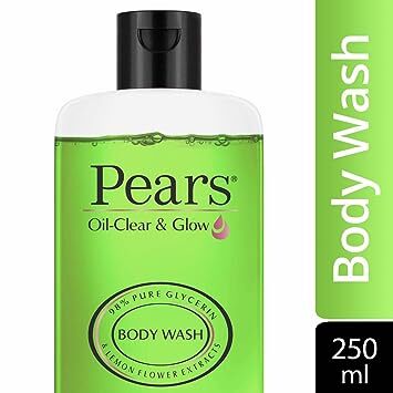 Pears Body Wash - Oil Clear & Glow, 250 ml